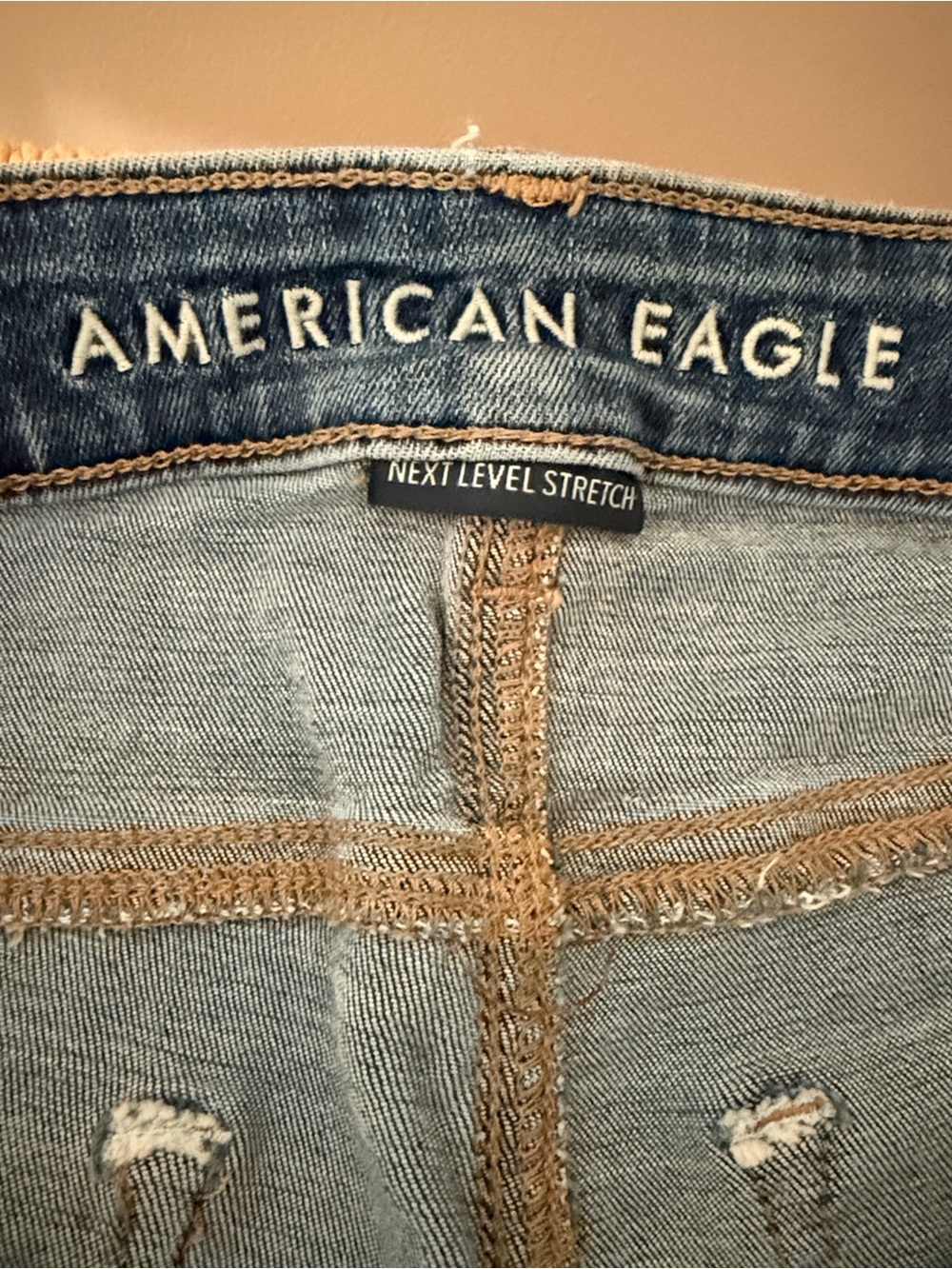 American Eagle Outfitters Women’s Blue Denim Jeans - Picture 9 of 15